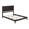 thumbnail image 1 of Madison Queen Solid Wood Foundation Bed in Espresso, 1 of 4