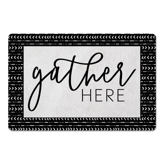 Creative Products Gather Here 27x18 Floor Mat