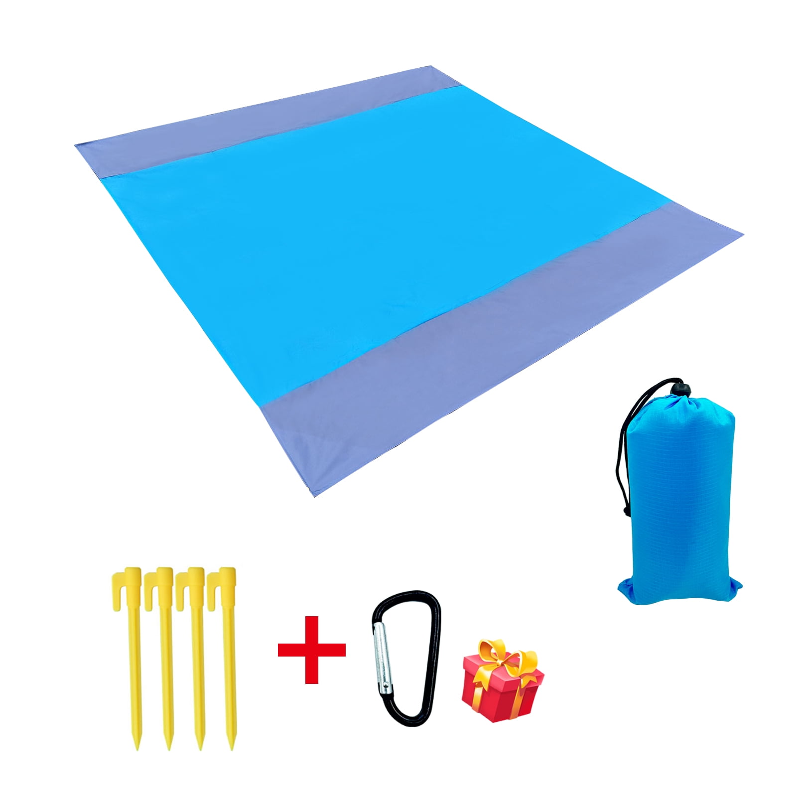 Beach Blanket,Picnic Blankets Waterproof Sandproof for 47 Adults