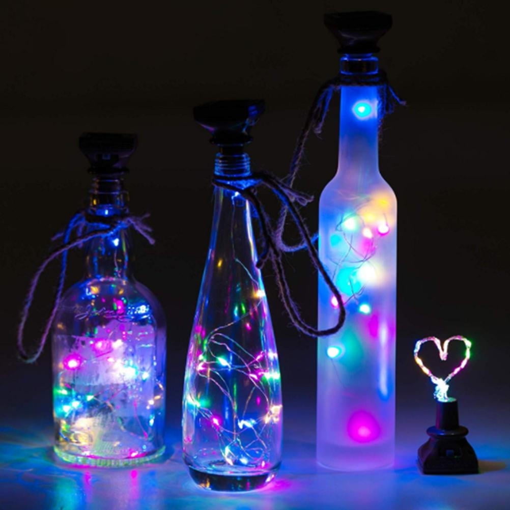 Details about   6-8 pcs Warm Solar Wine Bottle Cork Shape Lights LED Night Fairy String Light 1V 