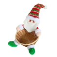 thumbnail image 1 of Dsscvnef Christmas Candy Storage Santa Snowman Holiday Decoration Tray Festive Snack Bowl Table Centerpiece Desktop Ornament, 1 of 6