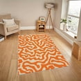 thumbnail image 6 of 6.5'x10' carpet runner for party washable carpet for living room plush area rug striped area rug washable area rug, 6 of 10