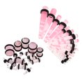 thumbnail image 3 of Set de Cepa 32 Piezas Sunnimix para Auricures Acrílico Enchufe 14G G - Rosado, 3 of 8