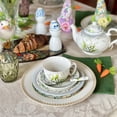 thumbnail image 6 of STPgoods Lily of the Valley Bone China Tea Cup and Saucer Set for 1 in Gift Box 8.45 fl oz Kitchen Teacup Porcelain Tea and Coffee Cup, 6 of 12