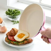 GreenPan Rio Ceramic Nonstick 8 Frypan with Spatula | Pink