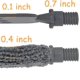 thumbnail image 5 of Recambios para plumero debajo de electrodomésticos, 4 fundas de repuesto para limpiador de polvo Gap S. Cubierta de tela de microfibra reutilizable para herramienta de limpieza de polvo delgada, 5 of 5