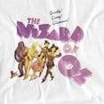 thumbnail image 2 of The Wizard of Oz Retro Logo Women's T Shirt, White, Large, 2 of 4