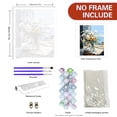 thumbnail image 4 of Mosaflare Flowers Paint by Numbers Kit for Adults and Beginners,DIY Craft Art 16"x20" Canvas, 4 of 6