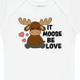 thumbnail image 4 of Inktastic It Moose Be Love with Cute Moose Boys or Girls Baby Bodysuit, 4 of 5