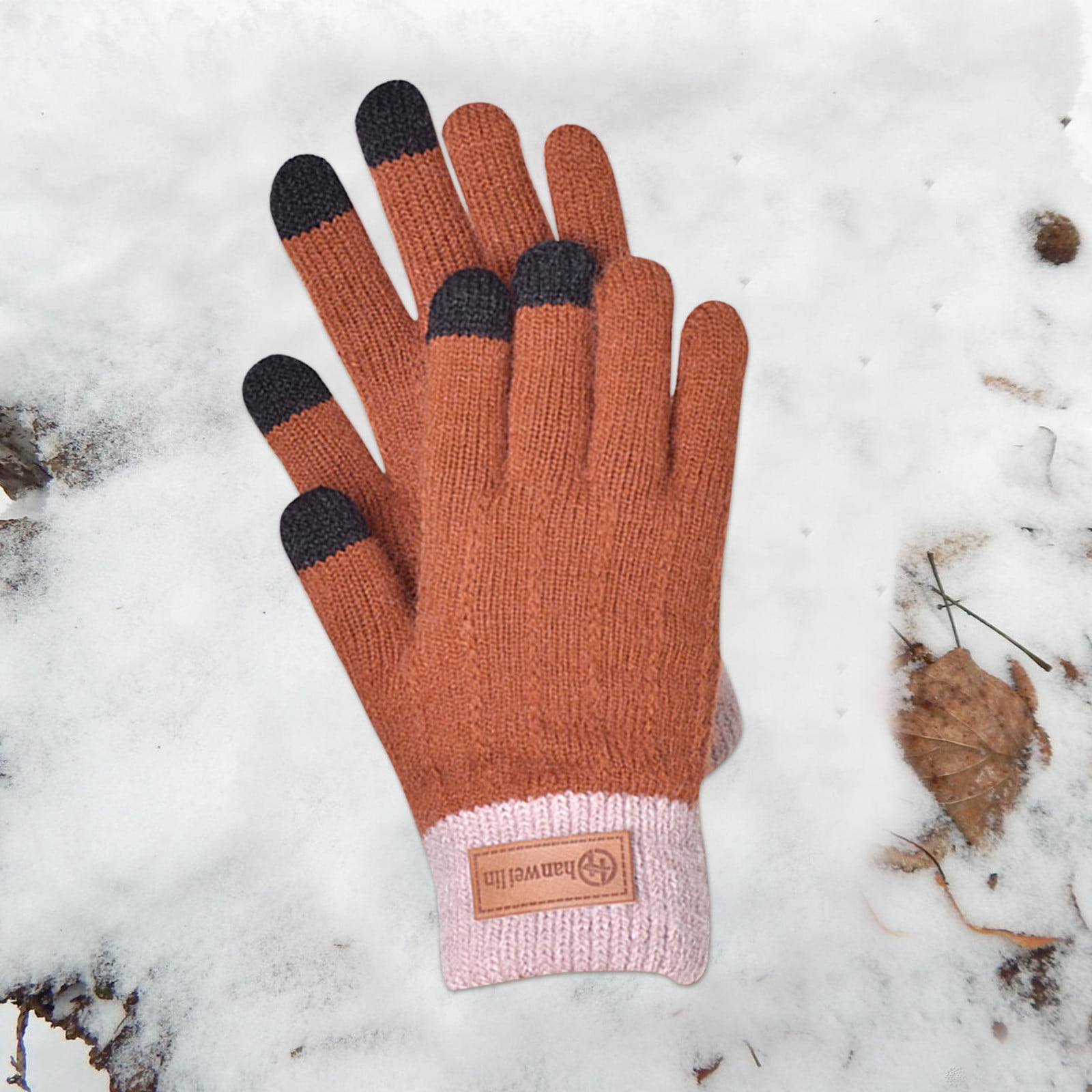 Gants D'Hiver Chauds Laine Alpaga Tactiles Hommes Femmes - Ultra Confort