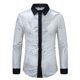 thumbnail image 2 of pstuiky Camisas de vestir de manga corta para hombre, Camisa informal de manga corta con botones y estampado playero para hombre camisetas de hombre xxxl, 2 of 8