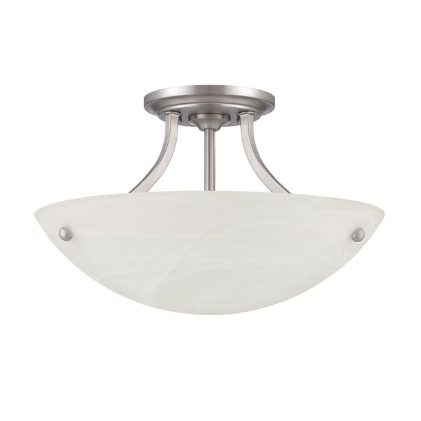 Luminance Sunset Lighting F14082 53 Alton Two Light Semi Flush Clear Glass Dimmable With Satin Nickel Finish Com - Globe Electric 63357 Hudson 2 Light Semi Flush Mount Ceiling Luminance Sunset Lighting F14082 53 Alton Two Light Semi Flush Clear Glass Dimmable With Satin Nickel Finish Com - Globe Electric 63357 Hudson 2 Light Semi Flush Mount Ceiling