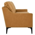 thumbnail image 3 of Modway Corland Leather Sofa in Tan, 3 of 8