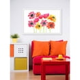 thumbnail image 4 of Marmont Hill "Bold Zinnias" by Thimble Sparrow Framed Painting Print, 4 of 5