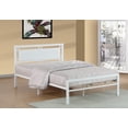 thumbnail image 1 of Metal Bed with Padded Headboard, 1 of 1