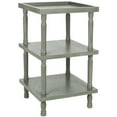 thumbnail image 2 of SAFAVIEH Esmeralda 3-Tier Side Table Ash Grey, 2 of 4