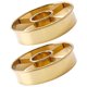 thumbnail image 3 of 2 moldes multifuncionales de acero inoxidable para donas, reutilizables, redondos, para decorar pasteles, para hornear., 3 of 7