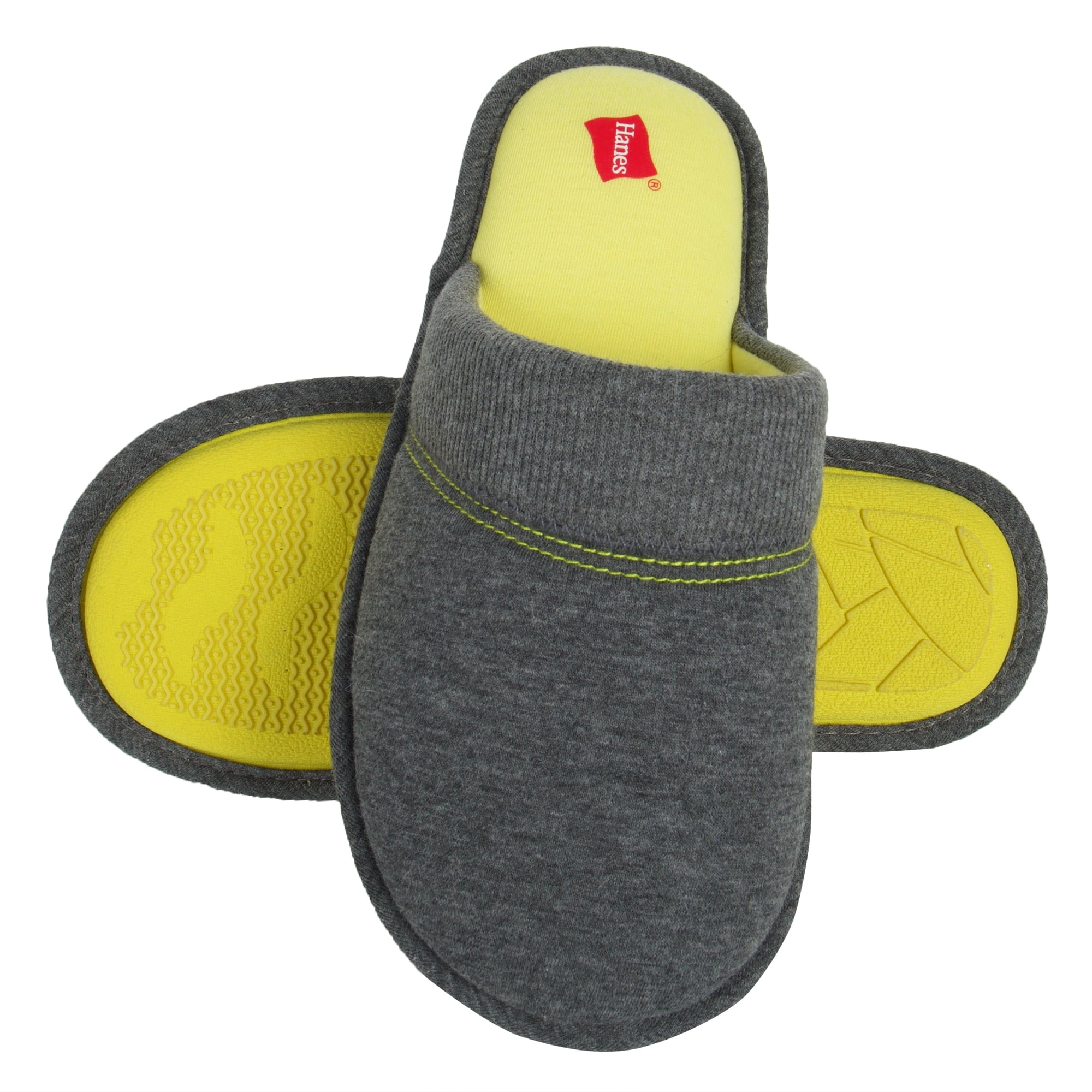 Hanes Hanes Womens Superior Comfort Cotton Slip On Scuff Slipper with