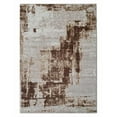 thumbnail image 2 of RUGSOTIC CARPETS MACHINE MADE HEATSET POLYPROPYLENE AREA RUGS - 5'x8', Rectangle Shape, Beige Color, Abstract Modern Design, High Pile Machine Made Area Rugs for Living Room, Bed Room (M00002), 2 of 5