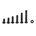 thumbnail image 3 of Peahefy Bolts,Fastener,250pcs M3 Black Alloy Steel Hex Socket Screws Bolt With Hex Nuts Assortment, 3 of 5