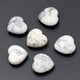 thumbnail image 1 of Natural Crystal Agate Stone 20mm Heart-shaped Small Ornament Without Holes Bare Stone DIY Decoration, 1 of 2