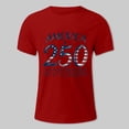 thumbnail image 6 of mgoYE Men's 4th of July Independence Day T-Shirt Summer 1776 USA America Memorial Day Graphic Tees Tops(Red,L), 6 of 7