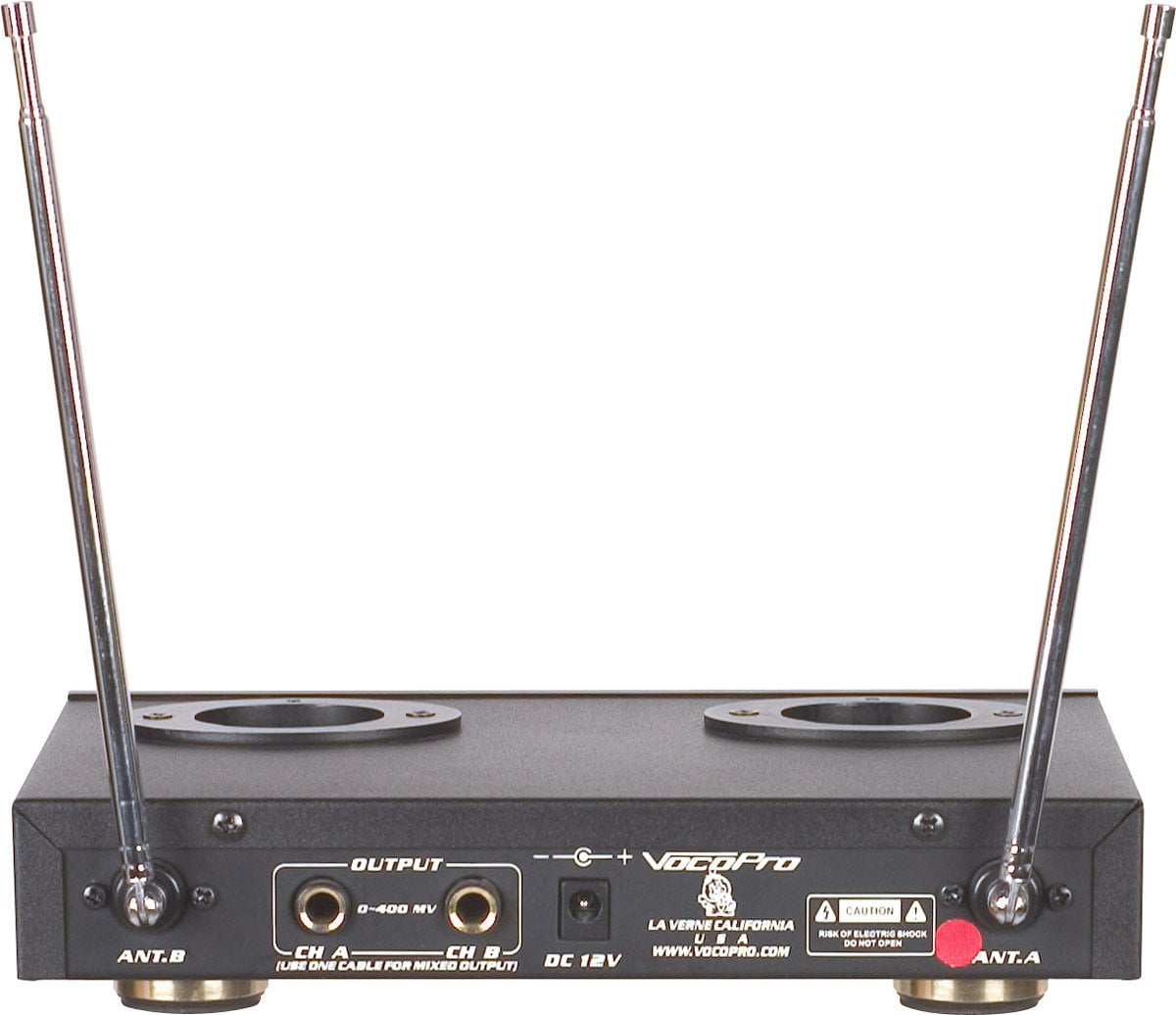 VocoPro VHF-3300 Rechargeable Wireless Microphone