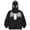 A Multicolor, variant on Adults Superhero Zip Up Hoodie with Full Face Mask, Casual Spider Web Print Graphic Sweatshirt Pocket Apparel