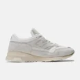 thumbnail image 1 of New Balance Men's 1500 MADE in UK Shoes in White and Silver, 1 of 6