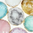 thumbnail image 5 of SPRING PARK Polish Mix Palette, Resin Nail Art Palette Paint Drawing Color Dish Golden Edge Resin Stone Paint Drawing Color Dish Manicure Nail DIY Tool, 5 of 6