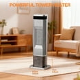 thumbnail image 2 of Edendirect 1500W 24.2in. Portable Electric Tower Space Heater,Remote,Timer,4 Heating Mode,3 Flame Color,Child Lock, 2 of 8