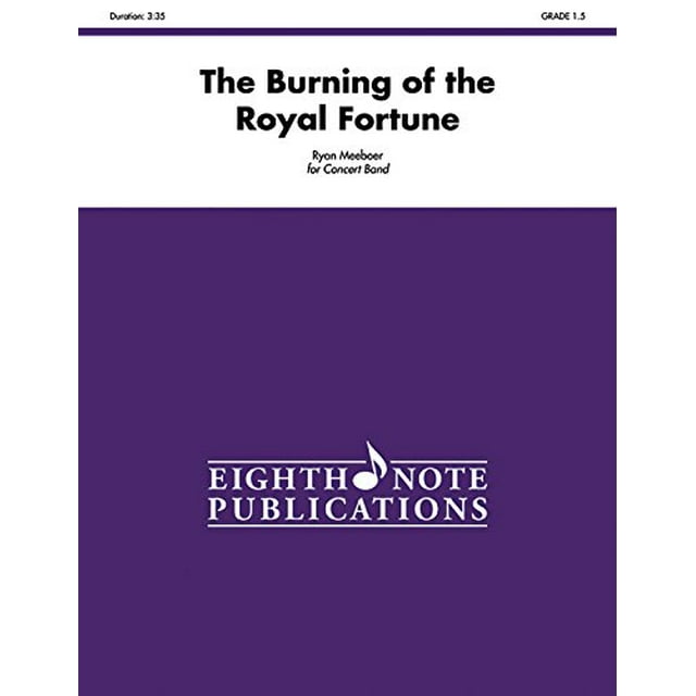 L'incendie de la Fortune Royale, Partition de Chef d'Orchestre (Publications de la Huitième Note)