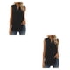 thumbnail image 1 of Qarigey Blusa sin mangas para mujer, camiseta sin mangas de Color sólido, chaleco refrescante para mujer de oficina, vacaciones en la playa, Type1 NO1, 1 of 6