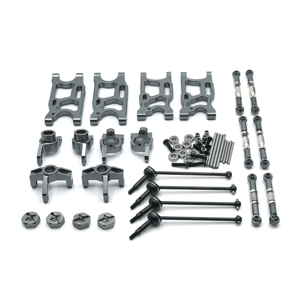 Vogacara 1 Juego de suministro de coche modelo RC accesorios de coche RC reparables hardware de coche RC rojo Kits de construcción modelo gris Vogacara FN001483-03