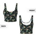 thumbnail image 5 of Lsque Colorful Turtles Printed Women'S Sports Bra, Compression, Moisture Wicking, High-Impact Sports Bra For Women,Supportive sports bra-XX-Large, 5 of 9
