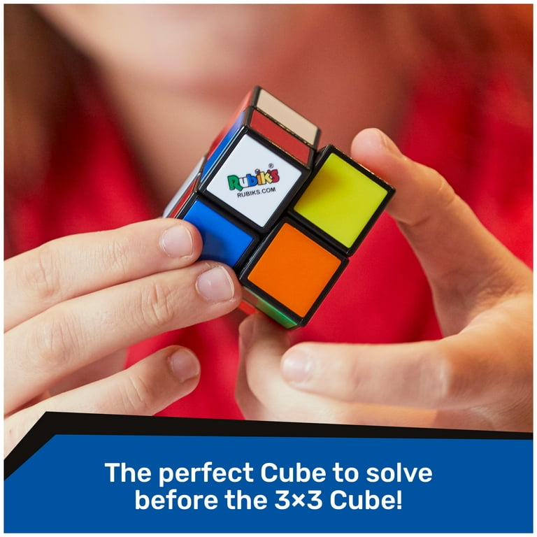 Rubik's Mini, Original 2x2 Rubik's Cube 3D Puzzle Fidget Cube 