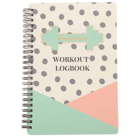 1Set Fitness Planner For Men And Women To Plan Training Sessions At Home Or Gym 8.25x5.50x1.18in