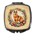 thumbnail image 2 of Greater Swiss Mountain Dog and Flowers Compact Mirror 2.75 in x 3 in, 2 of 2