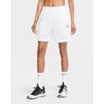 thumbnail image 2 of Nike Swoosh Fly Essential Womens Basketball Shorts CU4573-100 Size M White/Black, 2 of 4