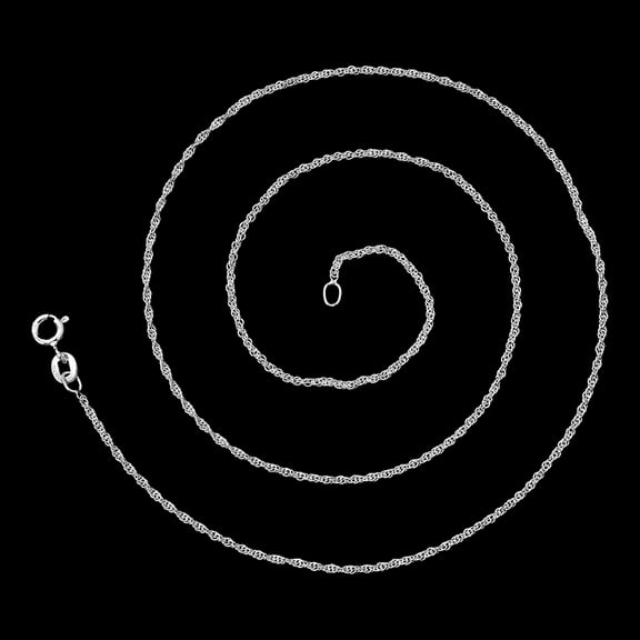 18 inch Rope Chain 925 Sterling Silver Jewelry DGC1046