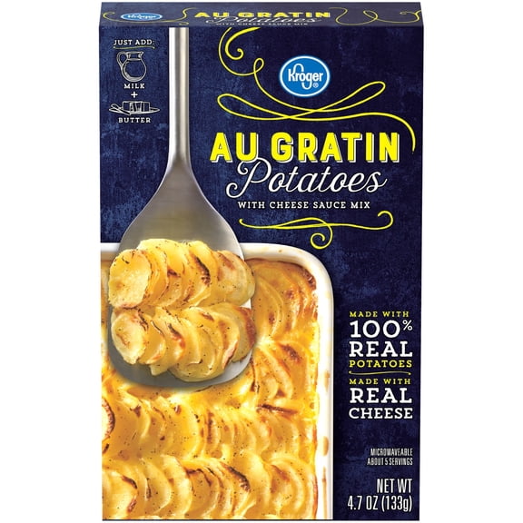 Kroger Au Gratin Potatoes with Cheese Sauce Mix 4.7 oz - Pack of 1