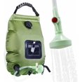 thumbnail image 1 of Bolsa de ducha con recolección de energía solar, bolsa de ducha portátil, bolsa de ducha para acampar de 20L, bolsa de agua de baño Rojo Verde, 1 of 5