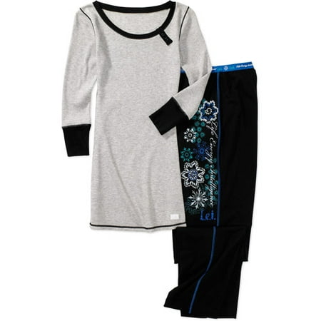 L.e.i. - Juniors Thermal Top and Pants Set