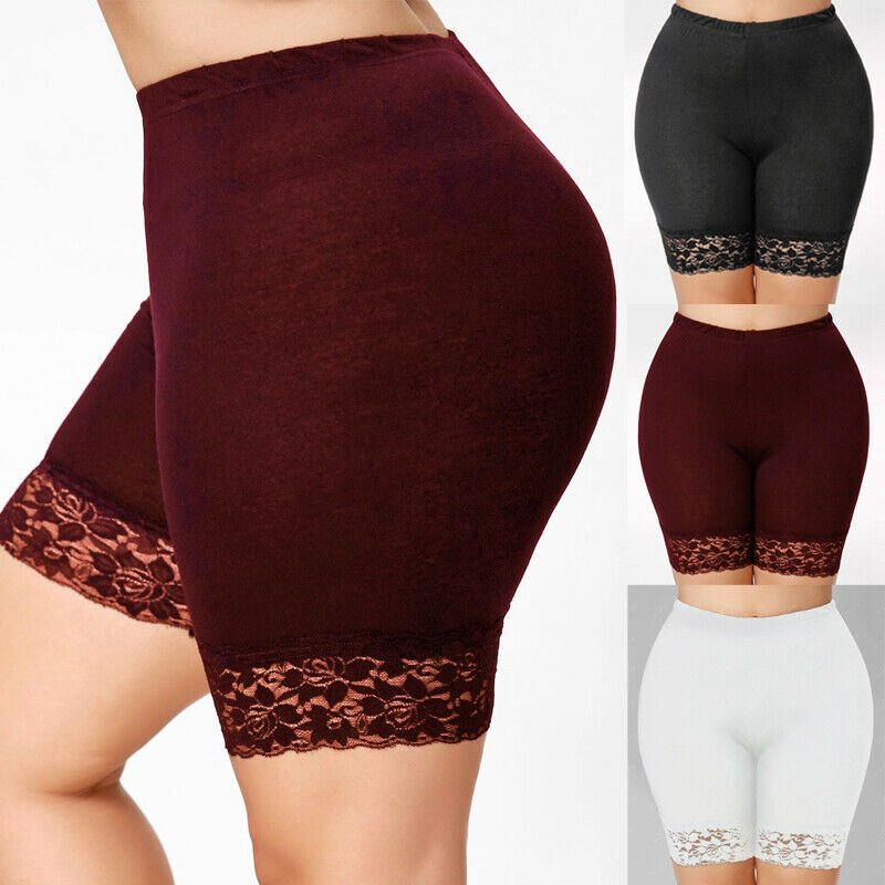 Multitrust - Multitrust Women Stretch Casual Shorts Exercise Yoga Workout Safety Pant Seamless