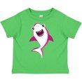 thumbnail image 3 of Inktastic Cute Shark, Little Shark, Pink Shark Boys or Girls Toddler T-Shirt, 3 of 5