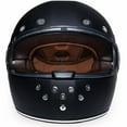 thumbnail image 2 of Daytona Helmets R1-B ‘Retro’ Dull Black with Dull Black Accents Full Face Helmet Black, 2 of 7