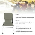 thumbnail image 4 of Chaise de Camping, Chaise Pliante Extérieure Tout Terrain en Tissu Oxford pour la Pêche, 4 of 7