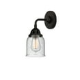 thumbnail image 4 of Innovations Lighting  Nouveau 2 Bell - 1 Light 5" Sconce Seedy/Matte Black, 4 of 5