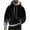 Mens Hoodies & Sweatshirts Black, variant on Mens Big and Tall Hoodies & Sweatshirts M-4X Plus Size With Pocket Pullover Fleece Lined Hooded Gradient Printed Long Sleeve Warm Sweatshirt Clearance