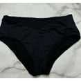 thumbnail image 2 of Ralph Lauren BLACK Mid-Rise V-Cut Bikini Swim Bottom, US 6, 2 of 3